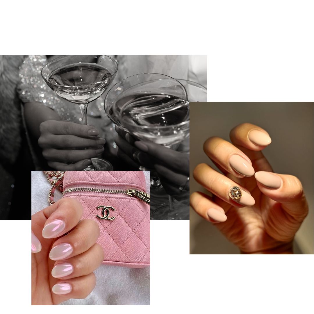 Chanel nail art by The extension shop, Super Cute ^_^